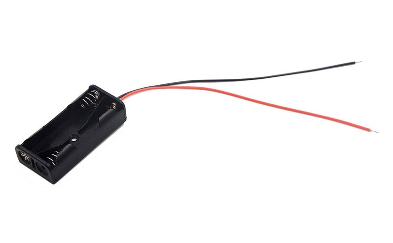 LampVPath (Pack of 6 2 X 1.5V AAA Battery Holder with Leads, AAA Battery Holder with Wires - Image 2